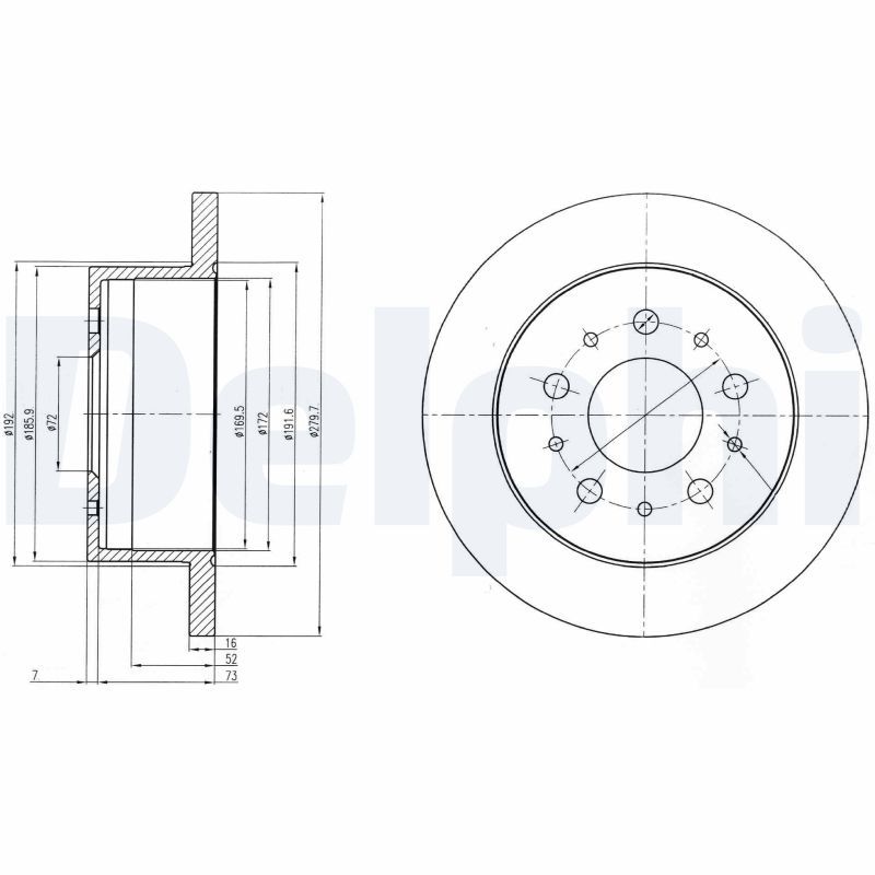 Brake Disc BG4061