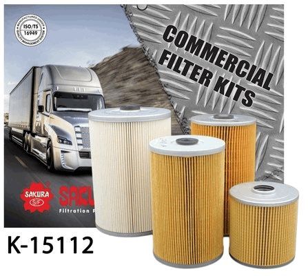 FILTER KIT OIL AIR FUEL CABIN - TecDoc Only