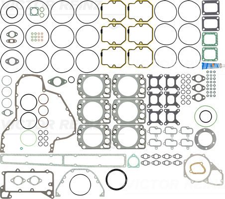 Juego completo de empaques, motor