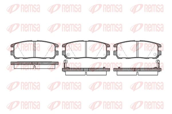 Brake Pad Set, disc brake 0426.02