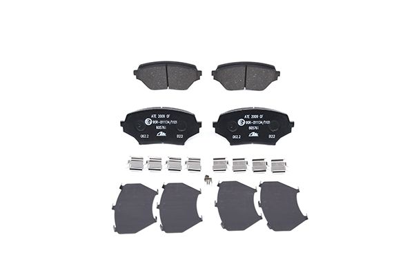 Brake Pad Set, disc brake 13.0460-5761.2