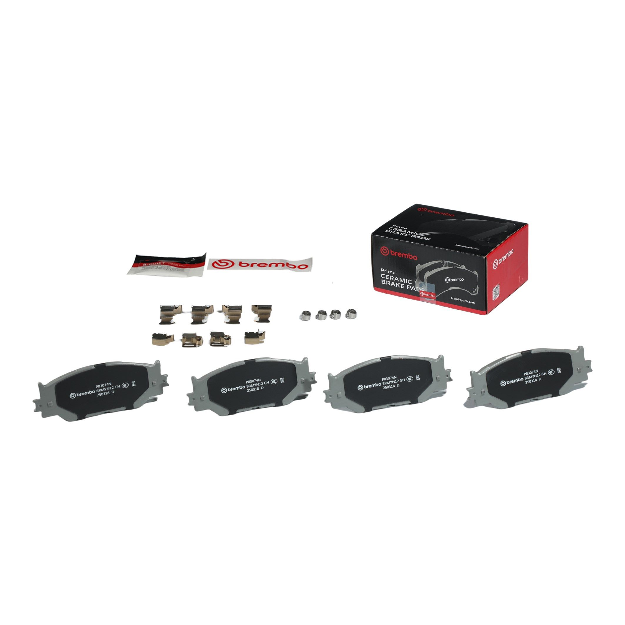 BREMBO DISC PAD -  LEXUS IS250 GSE20L 10-13 (FRT) - TecDoc 1