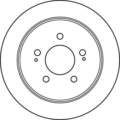 TRW BRAKE DISC - TecDoc 2