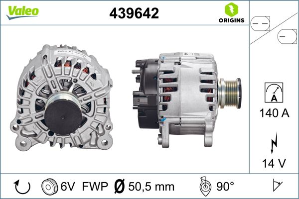 Alternator 439642