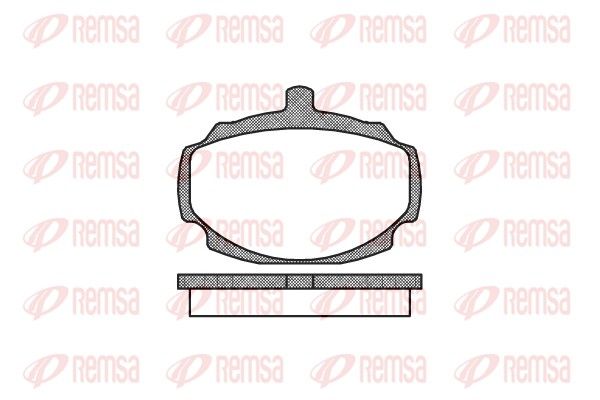 Premium Front Brake Pad Set