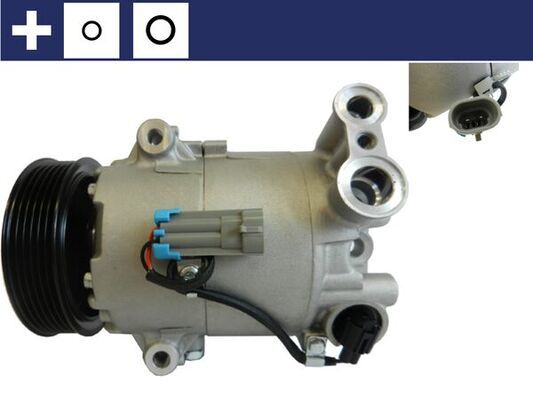 MAHLE ACP 156 000S - Kompressor, Klimaanlage
