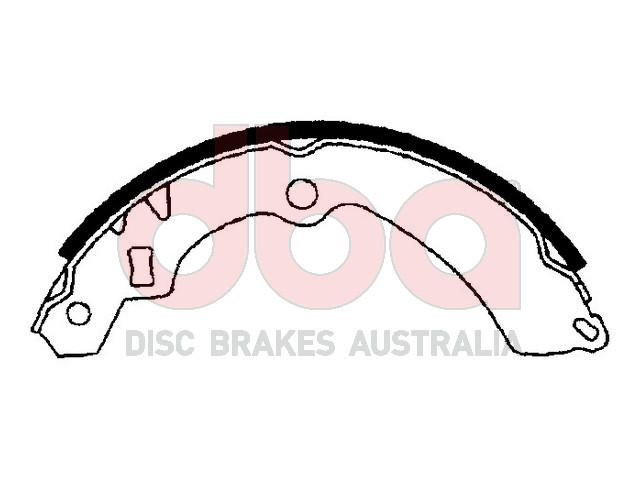 Street Series Brake Shoes [Suzuki Vitara 1988-00 220mm] - TecDoc Only