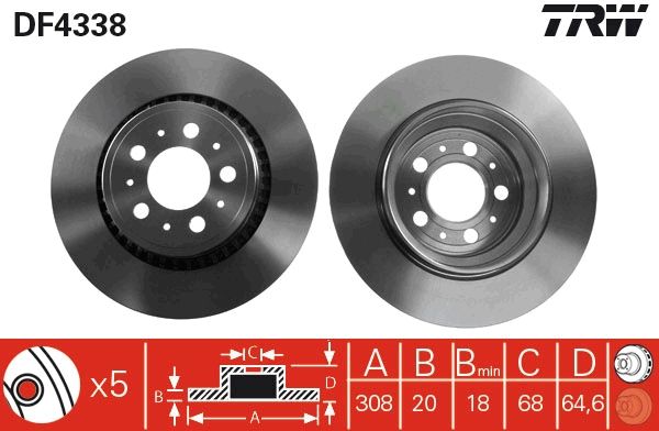 PAIRE DE DISQUES  9900