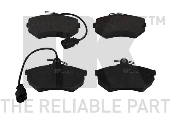 Bremsbelagsatz, Scheibenbremse