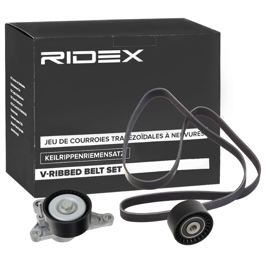 542R0504 RIDEX hosszbordás szíj készlet