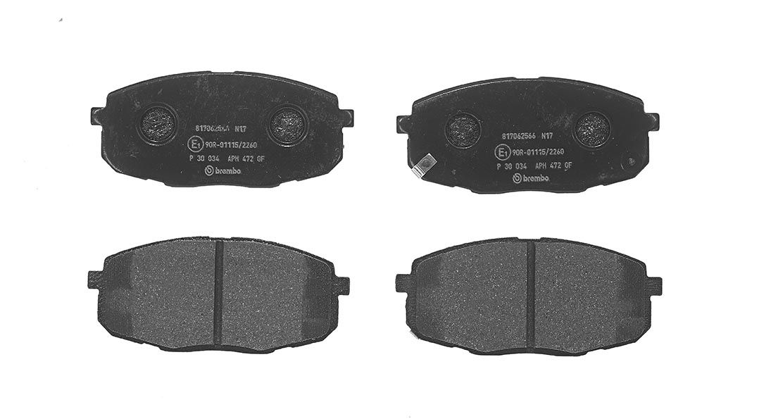 Brembo P 30 034 Bremsbelagsatz, Scheibenbremse