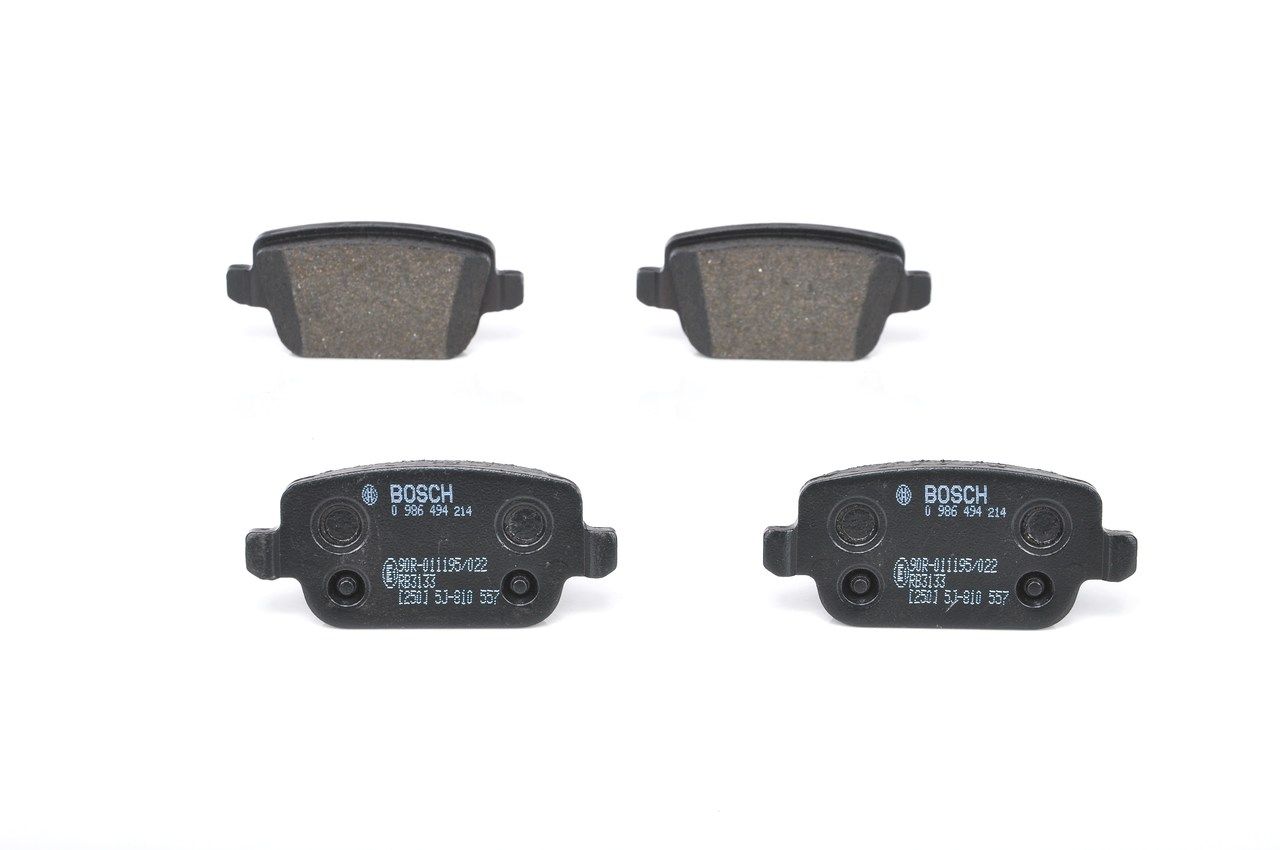 Brake Pad Set, disc brake 0 986 494 214