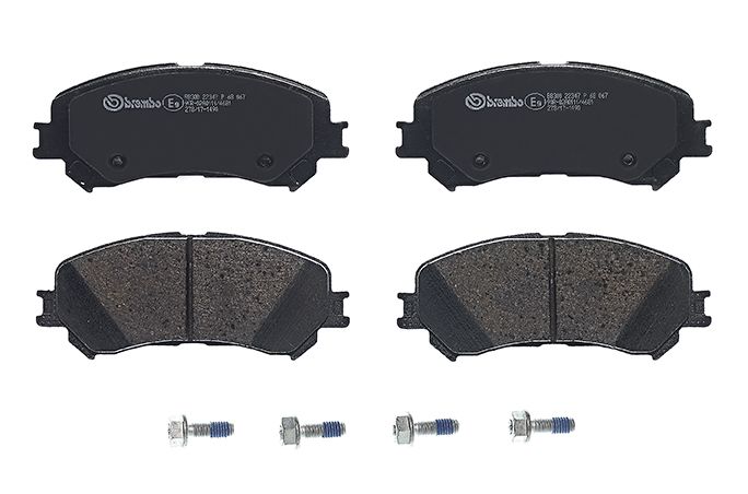 Brembo P 68 067 Bremsbelagsatz, Scheibenbremse