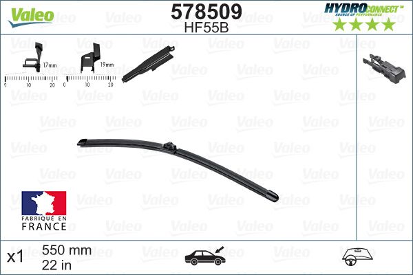 BALAI EG  HF55B HYDROCONNECT 55CM