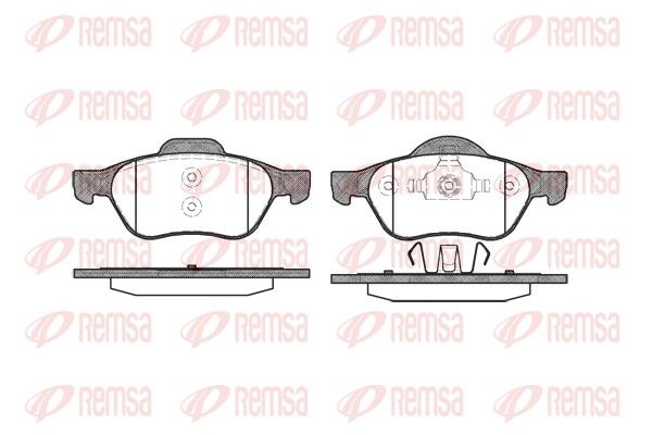 Premium Front Brake Pad Set Premium Front Brake Pad Set