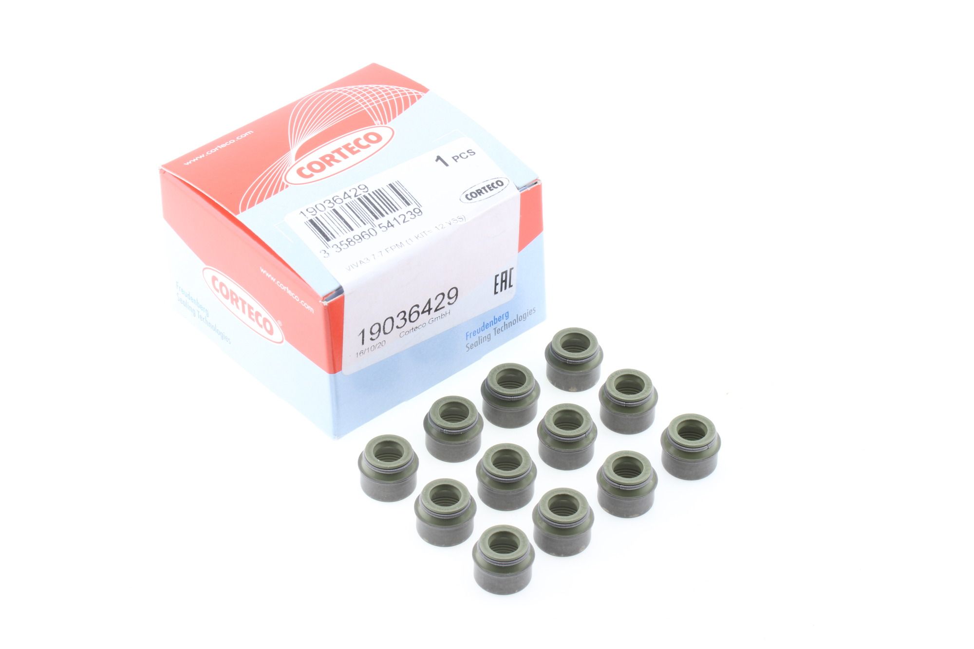 CORTECO 19036429 - Dichtungssatz, Ventilschaft