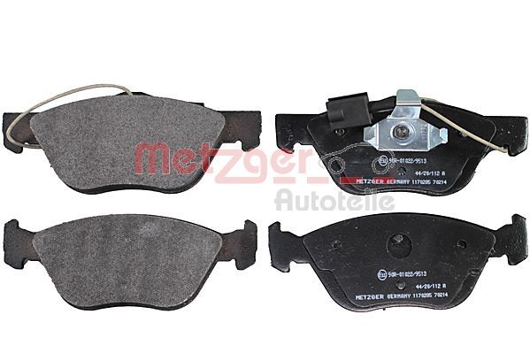 Bremsbelagsatz, Scheibenbremse