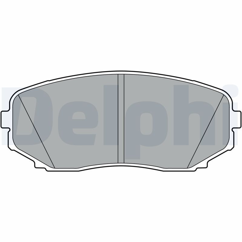 Brake Pad Set, disc brake LP3399