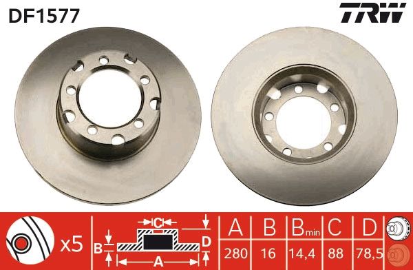 PAIRE DE DISQUES  9900