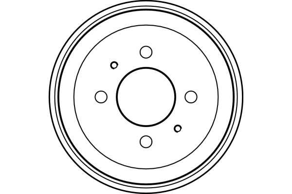 TRW BRAKE DRUM - TecDoc 2