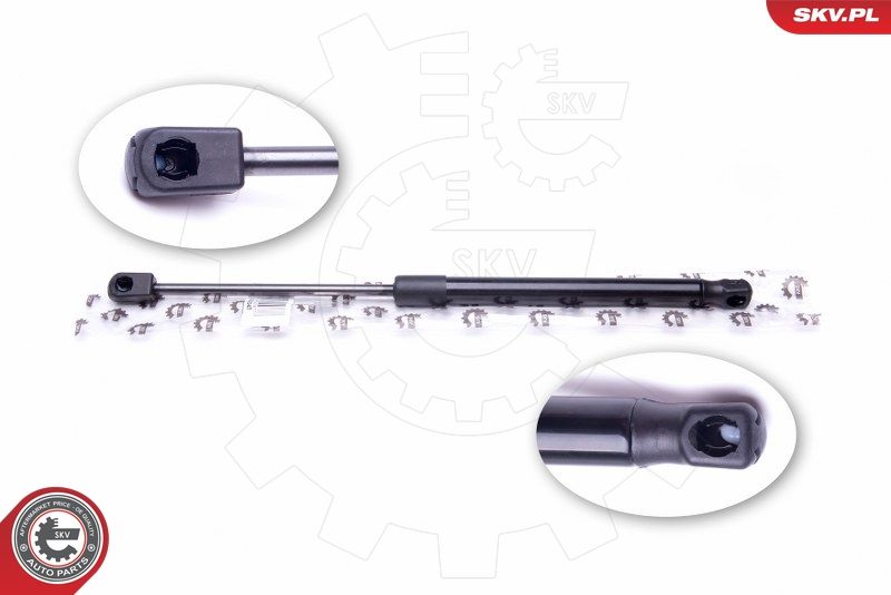 Gasfeder, Motorhaube