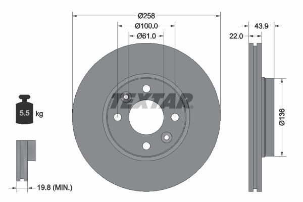 Brake Disc 92241503