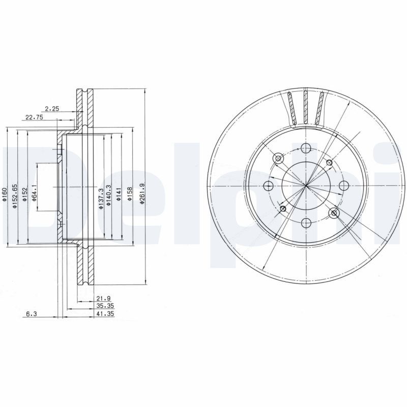 Brake Disc BG2615