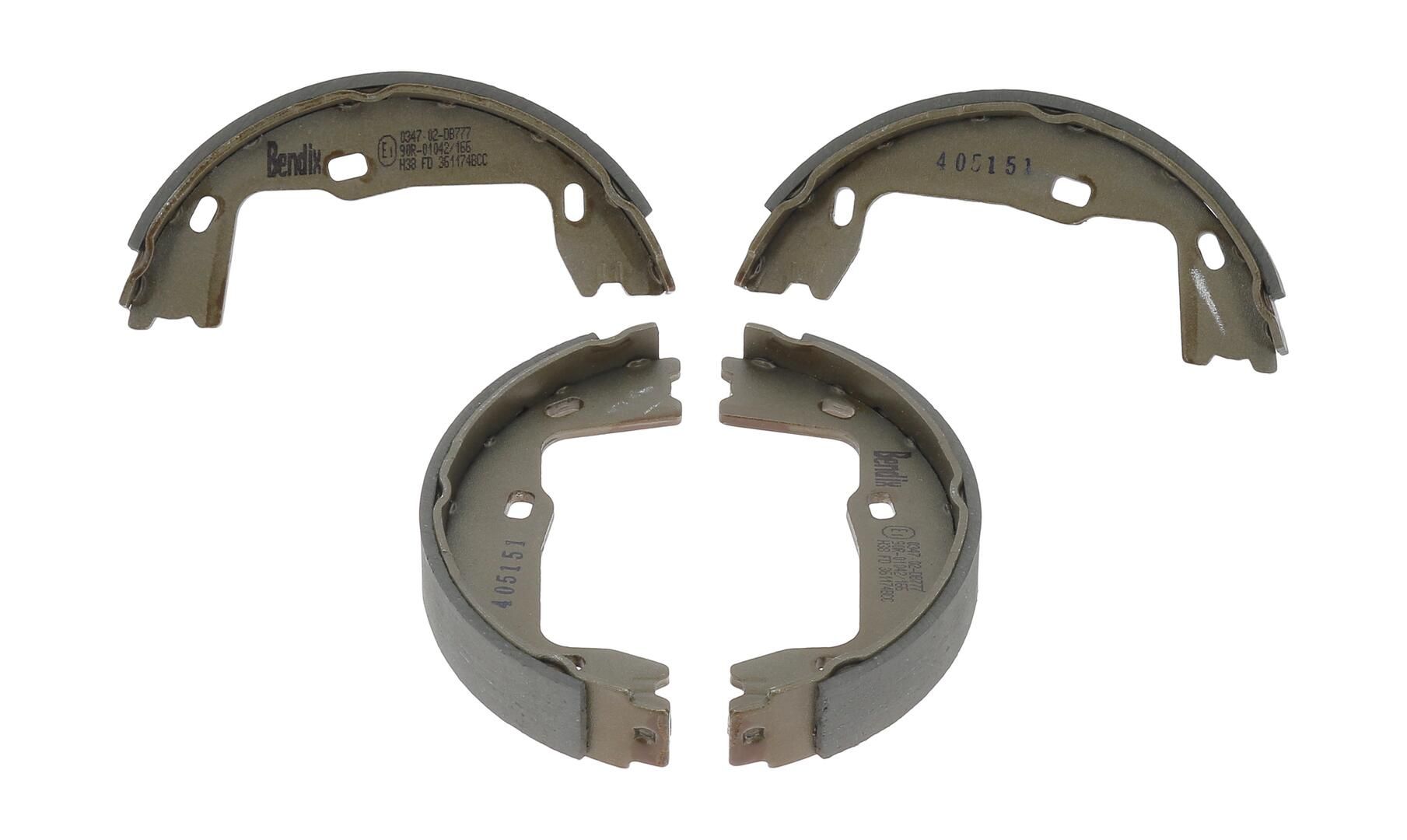 Bremsbackensatz, Feststellbremse