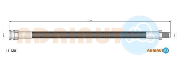 Brake Hose 11.1281