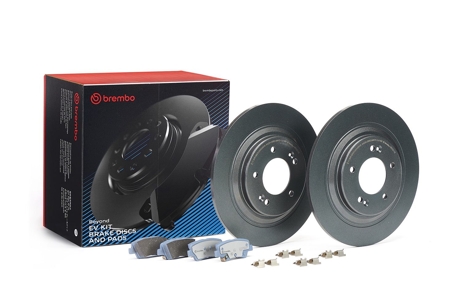 Brembo KT 08 015 Bremsensatz, Scheibenbremse