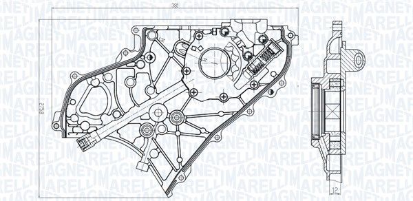 MAGNETI MARELLI 351516000052 Oil Pump