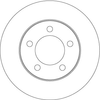 TRW BRAKE DISC - TecDoc 2