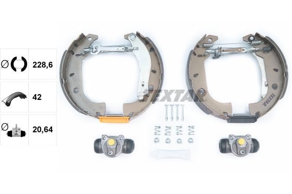 Juego de zapatas de frenos