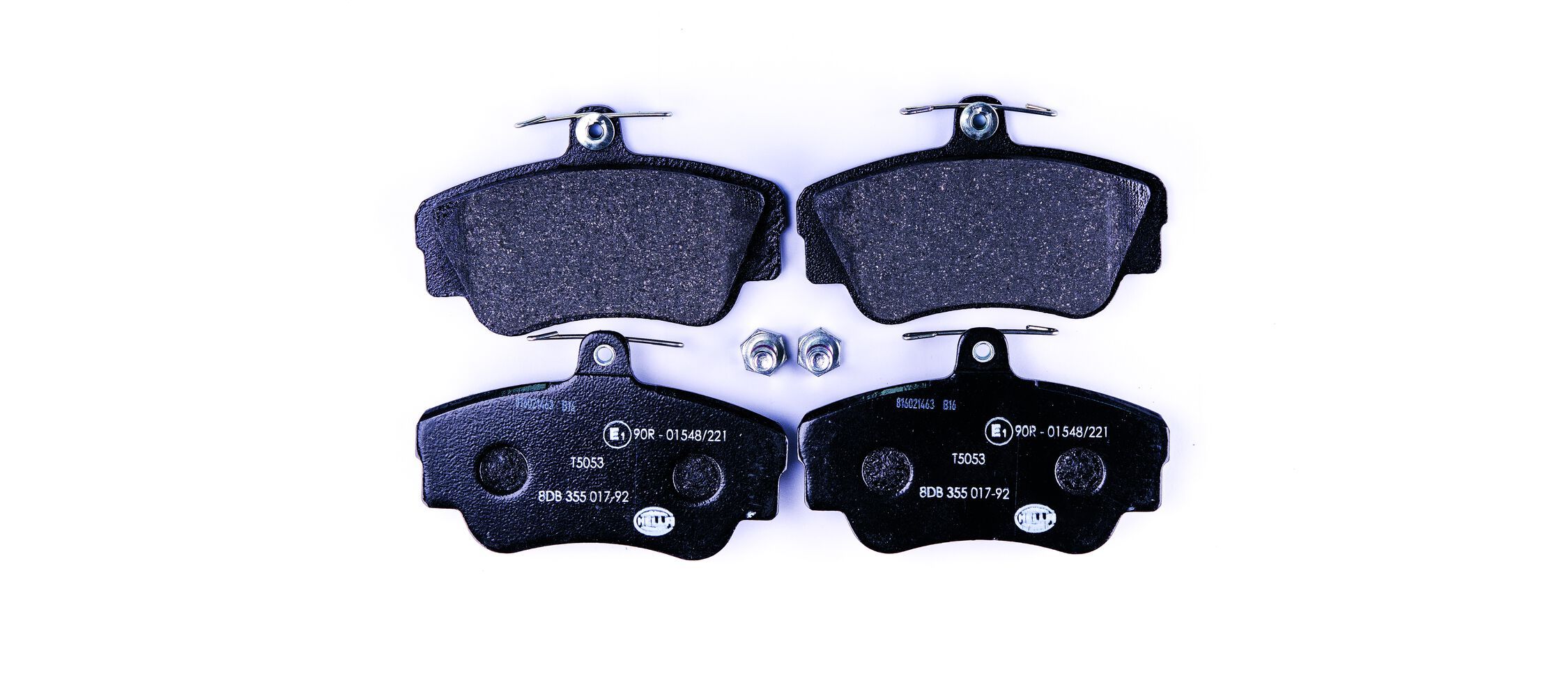8DB 355 017-921 HELLA fékbetétkészlet, tárcsafék