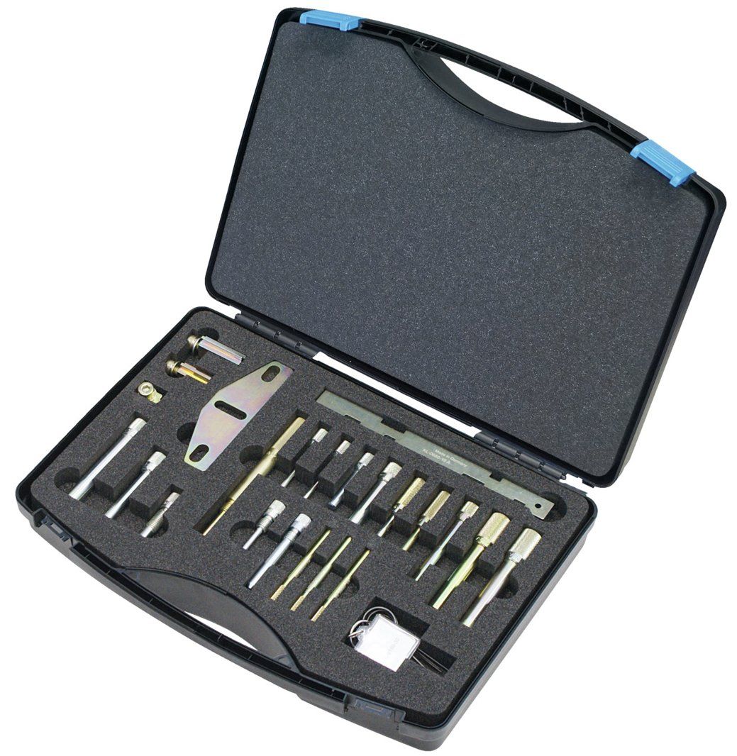 Arretierwerkzeugsatz, Steuerzeiten