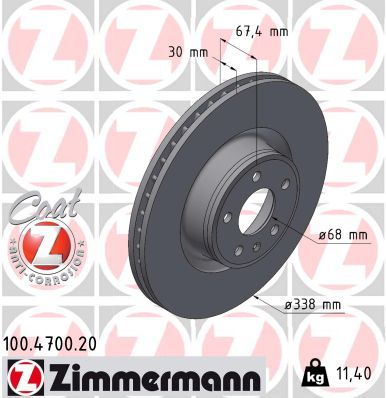 Brake Disc 100.4700.20