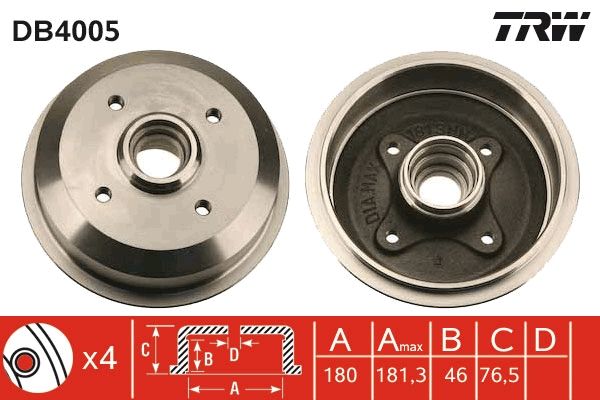 TAMBOUR DE FREIN  9900