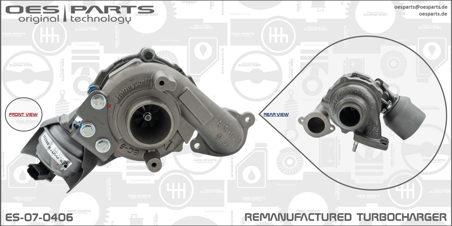 OES PARTS ES-07-0406 - Lader, Aufladung
