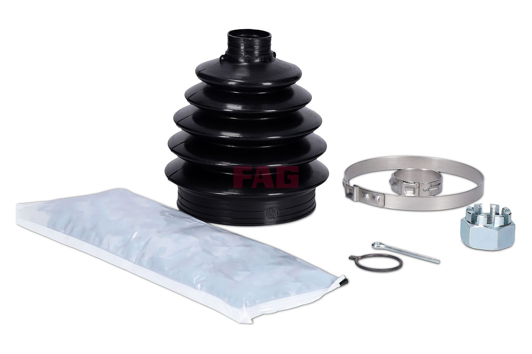 Faltenbalgsatz, Antriebswelle