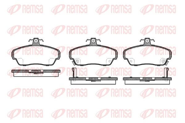 Premium Front Brake Pad Set Premium Front Brake Pad Set