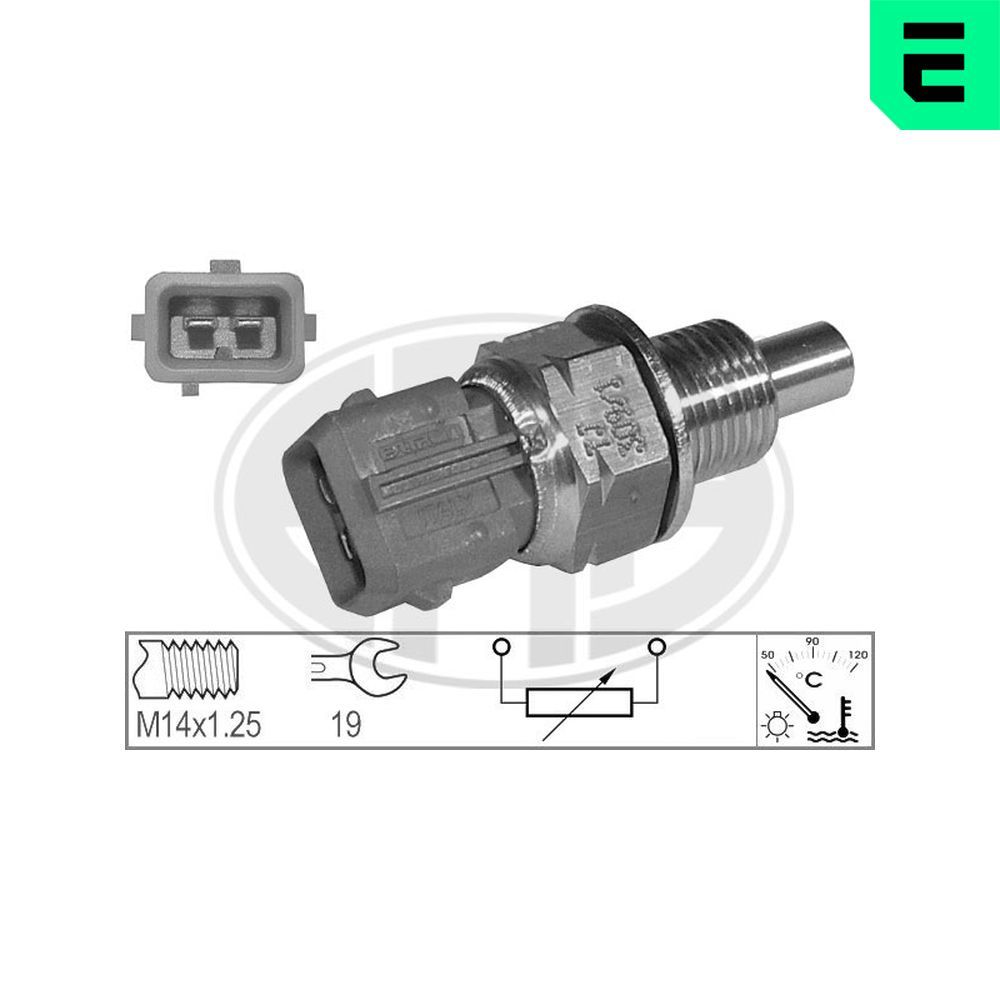 Sensor, K&uuml;hlmitteltemperatur