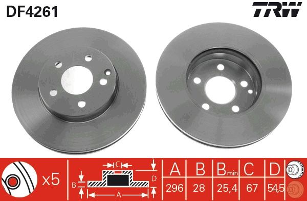 PAIRE DE DISQUES PEINTS  9900