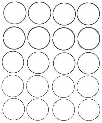 Juego de anillo para pistón