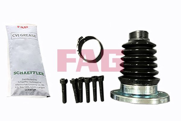 Faltenbalgsatz, Antriebswelle