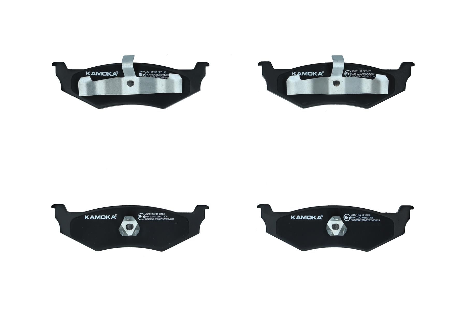 Bremsbelagsatz, Scheibenbremse