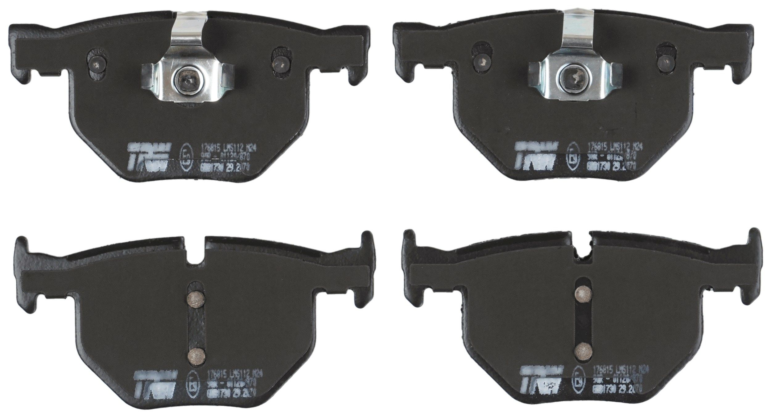 TRW DISC BRAKE PADS - TecDoc 2