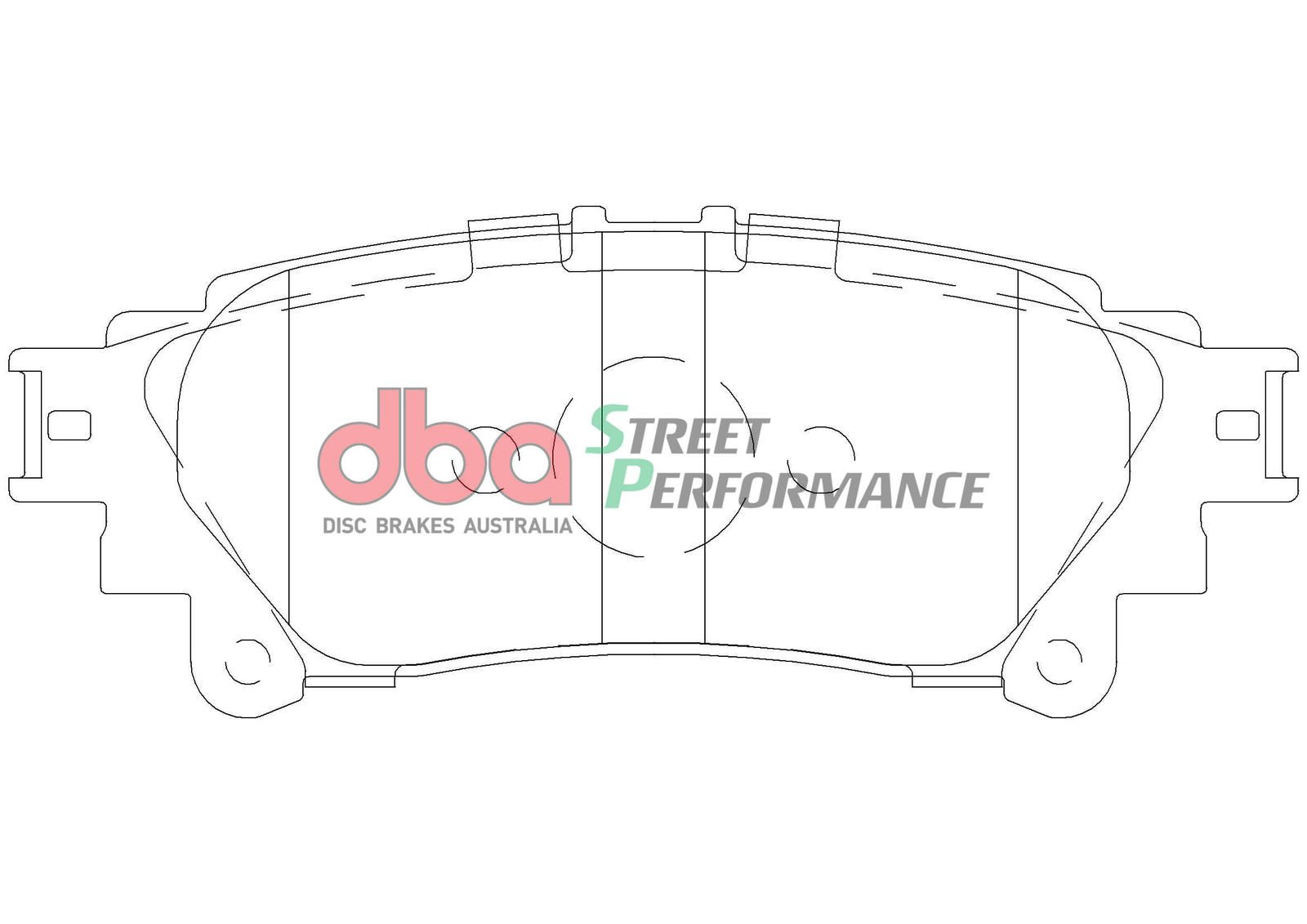 DBA SP PERFORMANCE BRAKE PADS [ Toyota Kluger GSU55R 2014 -2017, Lexus RX R ] - TecDoc Only