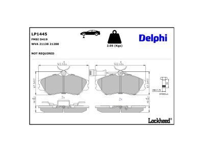 Bremsbelagsatz, Scheibenbremse
