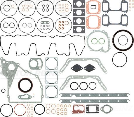 Juego completo de empaques, motor