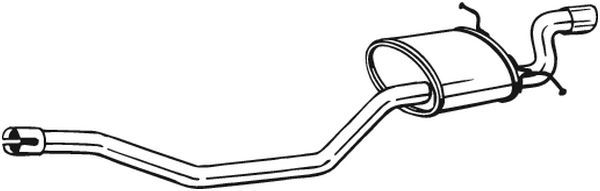 BOSAL 280-197 - Endschalld&auml;mpfer